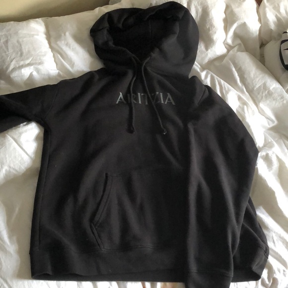 |OVERSIZED BLACK HOODIE|🍾🥂 - Picture 1 of 2